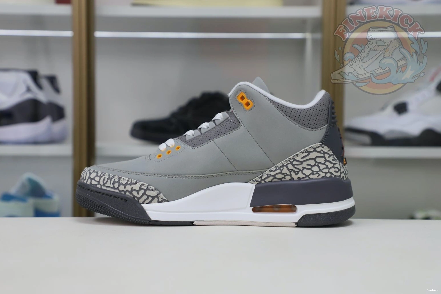 Jordan 3 grey